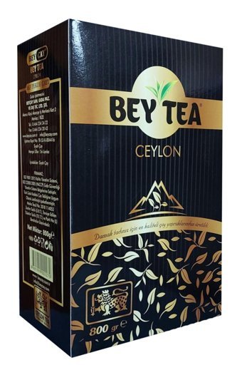 Bey Çay Organik Seylan Tomurcuk Dökme Çay 800 gr