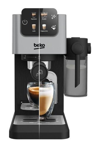 Beko CEP 6464 X CaffeExperto® 1628 W Çelik Tezgah Üstü Kapsülsüz Taşınabilir Yarı Otomatik Espresso Makinesi Inox