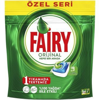 Fairy Özel Seri Tablet Bulaşık Makinesi Deterjanı 29 Adet