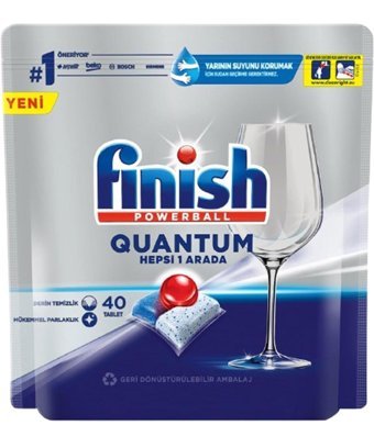 Finish Quantum Tablet Bulaşık Makinesi Deterjanı 4x60 Adet