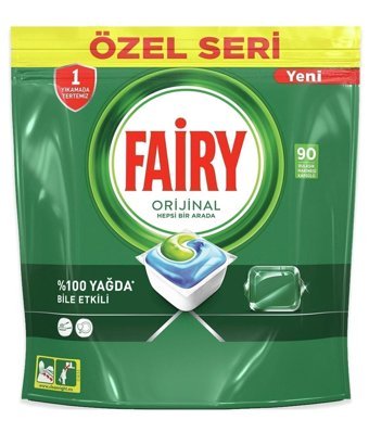 Fairy Hepsi Bir Arada Kapsül Bulaşık Makinesi Deterjanı 90 Adet