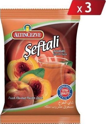 Altıncezve Şeftali Aromalı İçecek Tozları 3x250 gr