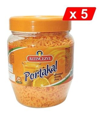 Altıncezve Granül Portakal Aromalı İçecek Tozları 5x300 gr