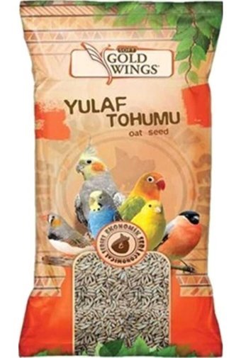 Gold Wings Kabuklu Yulaf Tohumu Vitaminli Kuş Yemi 300 gr