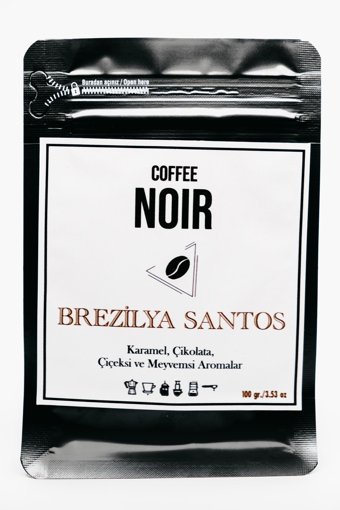 Coffeenoir Rich Aromalı Brezilya Çekirdek Filtre Kahve 100 gr