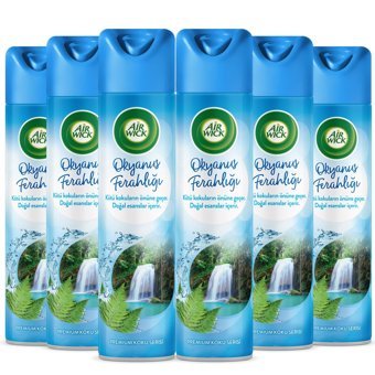 Air Wick Aerosol Okyanus Ferahlığı Oda Kokusu 6x300 ml