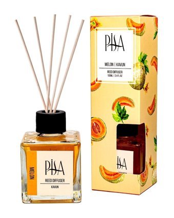 Pisa By Frannita Melon Reed Diffuser Çubuklu Kavun Oda Kokusu 100 ml