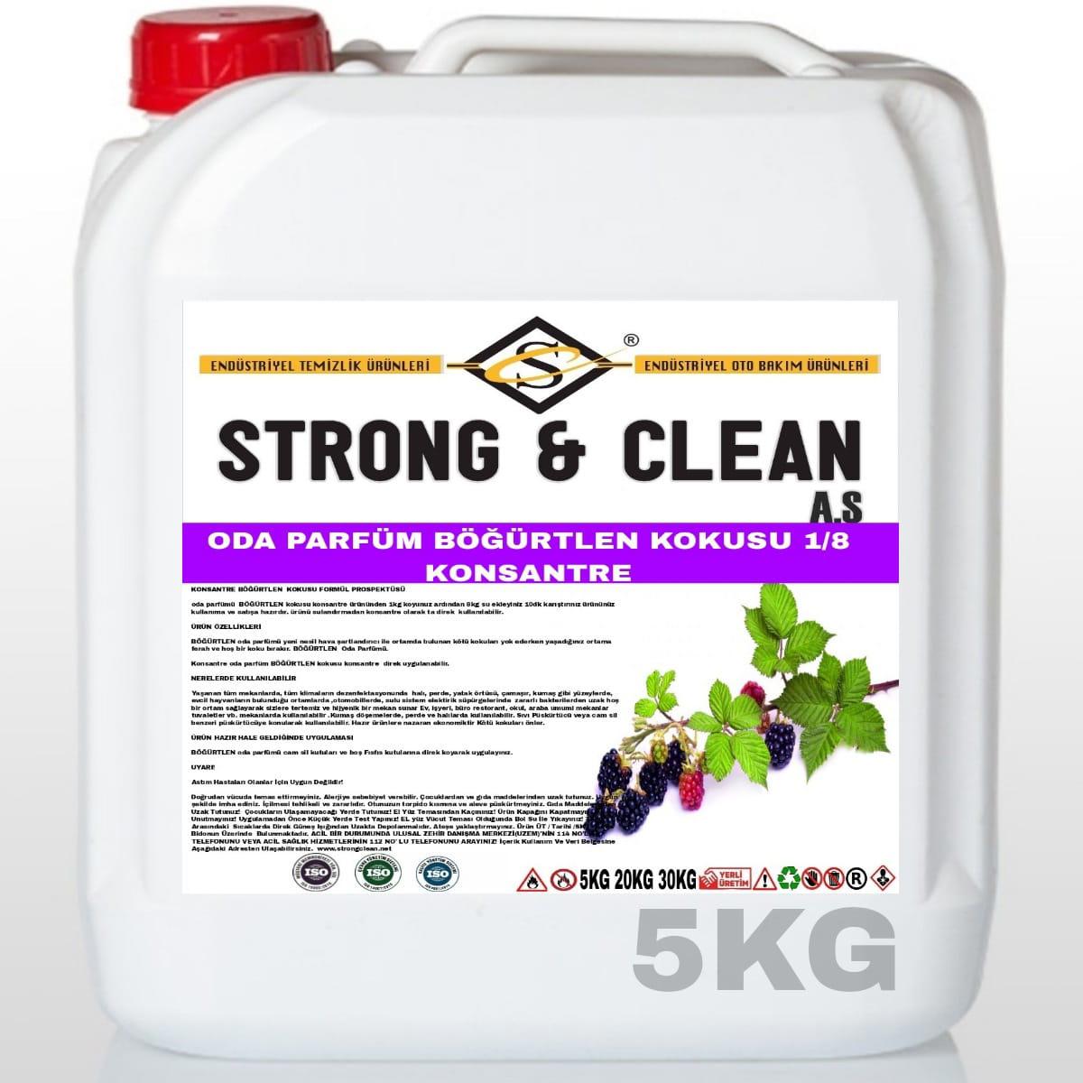 Strong & Clean Böğürtlen Oda Kokusu 5 kg