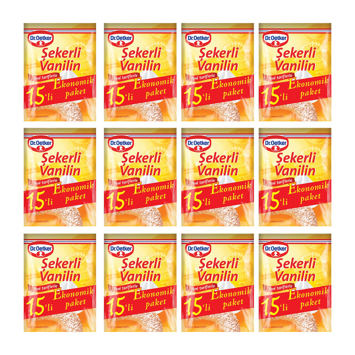 Dr. Oetker Şekerli Vanilin 12x75 gr