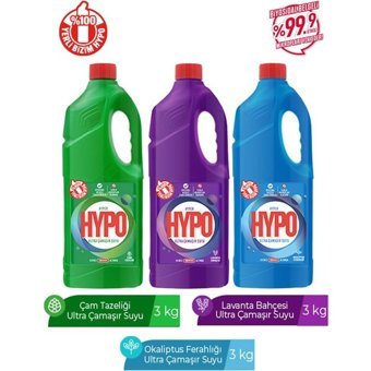 Hyper Hypo Ultra Yoğun Kokulu Banyo - Mutfak İçin Konsantre Jel Çamaşır Suyu 9 lt