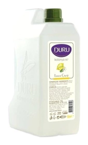 Duru Limon Çiçeği Bidon Kolonya 1 lt