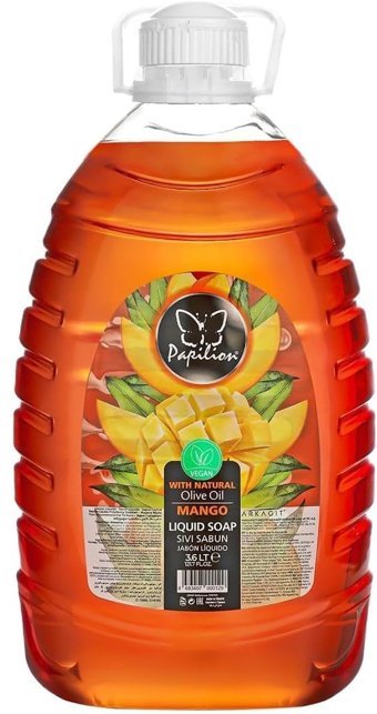 Papilion Mango Alkolsüz 4'lü Sıvı Sabun 14.4 lt