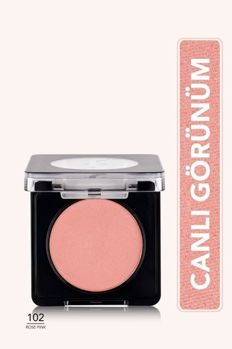 Flormar 102 Rose Pink Mat Toz Allık