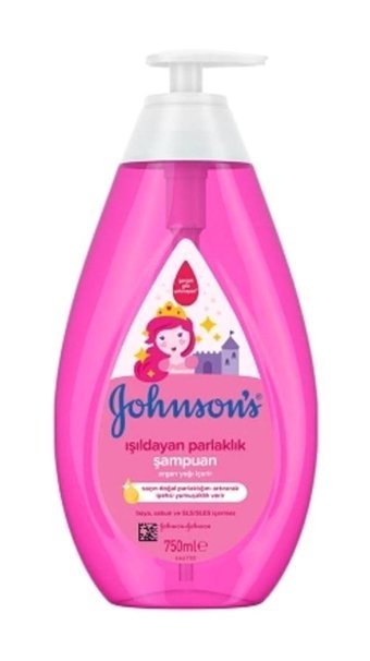 Johnson's Baby Işıldayan Parlaklık Göz Yakmayan Hipoalerjenik Yenidoğan Hassas Ciltler için Bebek Şampuanı 24x700 ml