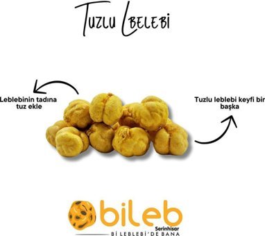 Bileb Serinhisar Tuzlu Sarı Leblebi 1 kg