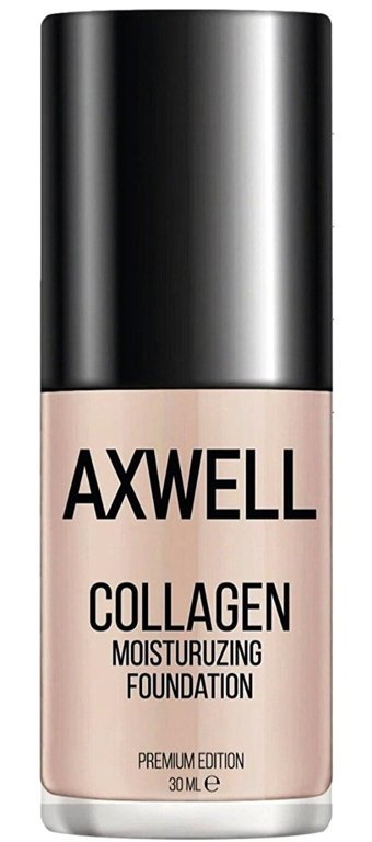 Axwell Premium Edition Collagen No:03 Su Bazlı Likit Şişe Fondöten 30 ml