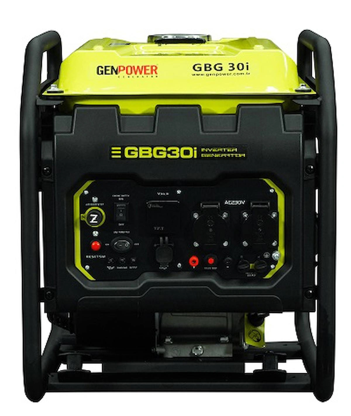 Genpower GBG 30i 3 kVA İpli Inverter Benzinli Jeneratör