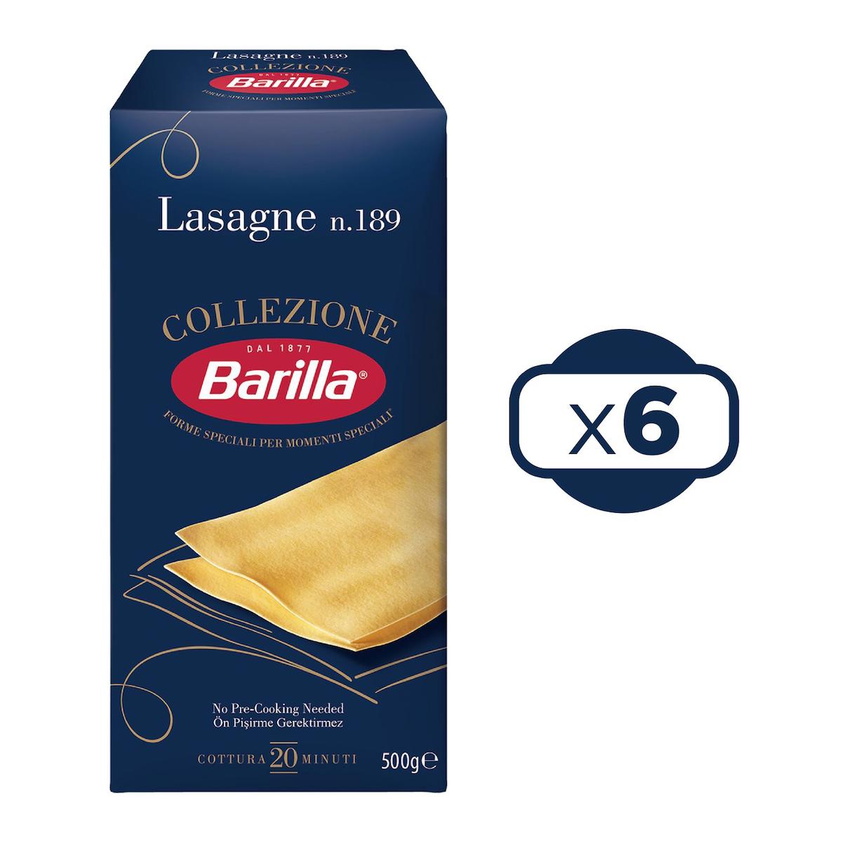 Barilla Lazanya Makarna 6x500 gr