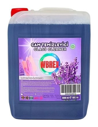 Wbrex Lavanta Cam Temizleyici Sıvı 5 lt