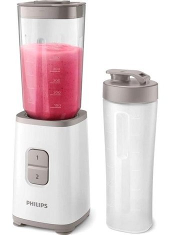 Philips HR2602/00 1000 ml Plastik Hazneli Turbolu İkili Büyük Smoothie Blender Renk