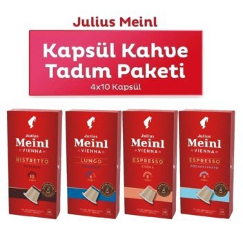 Julius Meinl 40'lı Espresso-Lungo-Ristretto Kapsül Kahve