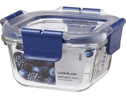 Lock & Lock Top Class Kare Plastik Saklama Kabı 300 ml