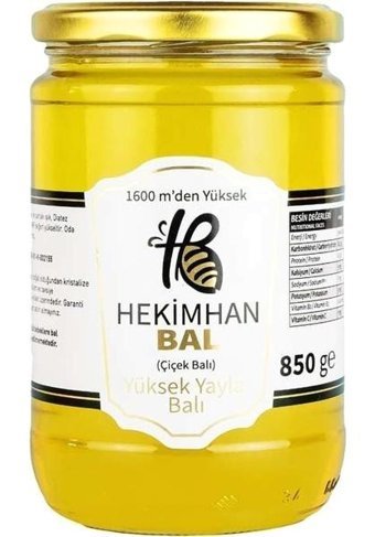 Hekimhan Bal Yayla Anadolu Süzme Çiçek Balı 850 gr