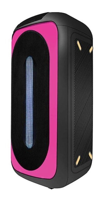 GOLDMASTER Neon X90 80 W Işıklı Siyah Bluetooth Hoparlör