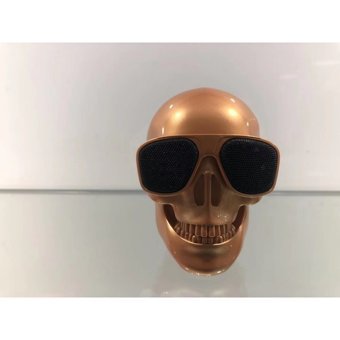 Heers Mini-Skull 5 W Kahverengi Bluetooth Hoparlör