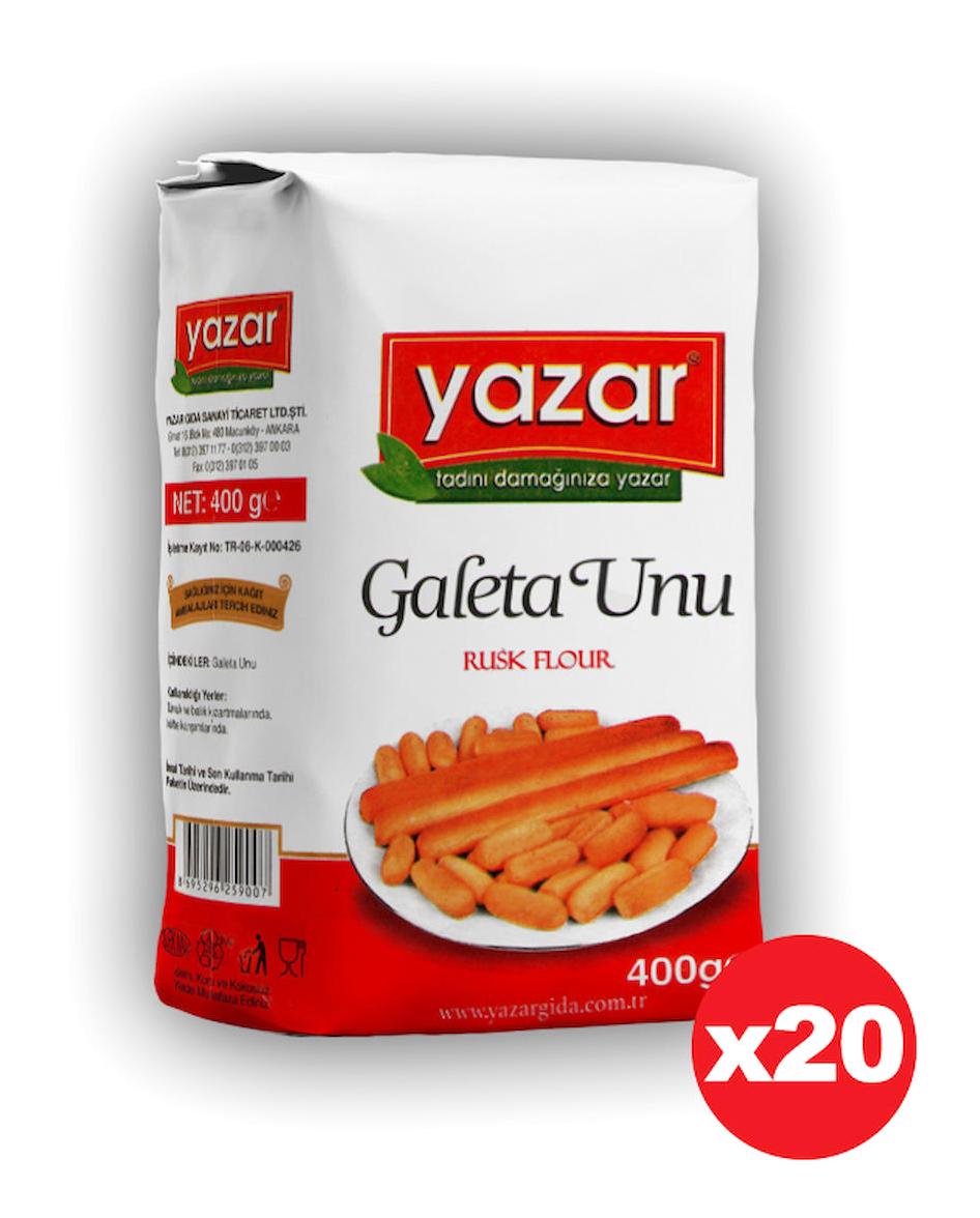 Yazar Galeta Unu 20x400 gr