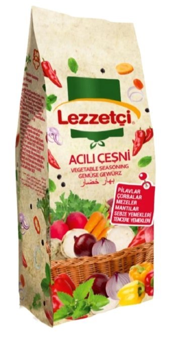 Lezzetçi Organik Vegan Acılı Çeşni 200 gr