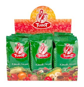 Tuzot Organik Glutensiz Vegan Klasik Çeşni 12x500 gr