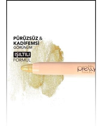 Pretty Beauty Gold Kalem Highlighter