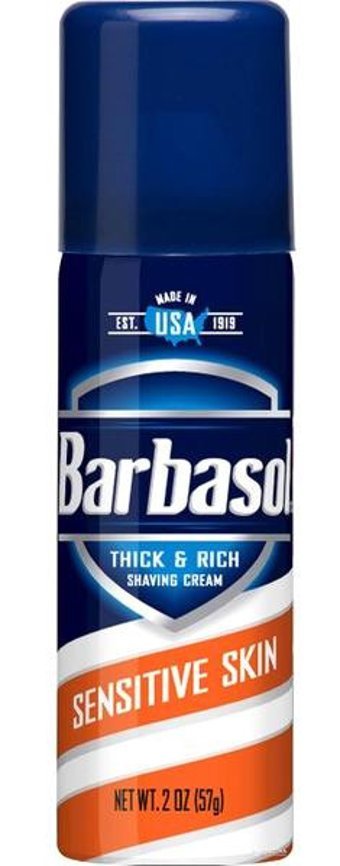 Barbasol Hassas Ciltler İçin Seyahat Boyu Tıraş Köpüğü 57 gr