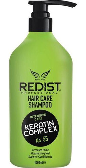 Redist Bakım Güç ve Parlaklık Tüm Saçlar İçin Keratinli Keratin Parabensiz Şampuan 1000 ml