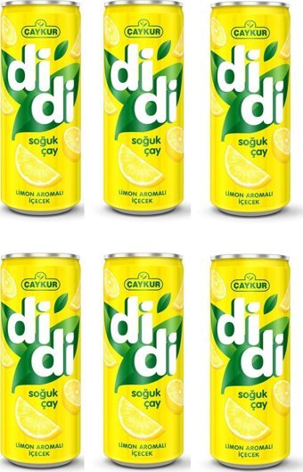 Çaykur Didi Limonlu Soğuk Çay 6x250 ml