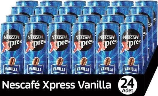 Nescafe Xpress Vanilya Soğuk Kahve 24x250 ml