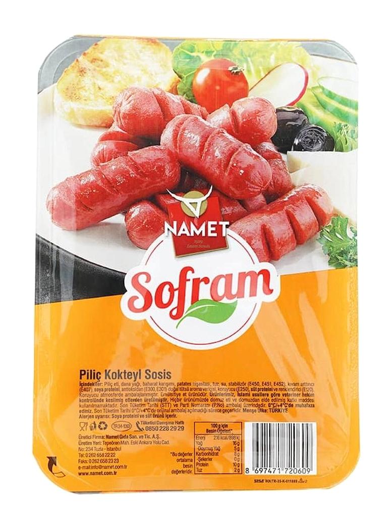 Namet Sofram Parmak Piliç Kokteyl Sosis 250 gr