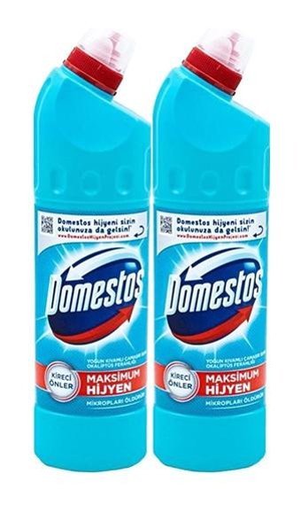 Domestos Okaliptus Ferahlığı Konsantre Jel Çamaşır Suyu 2x750 ml