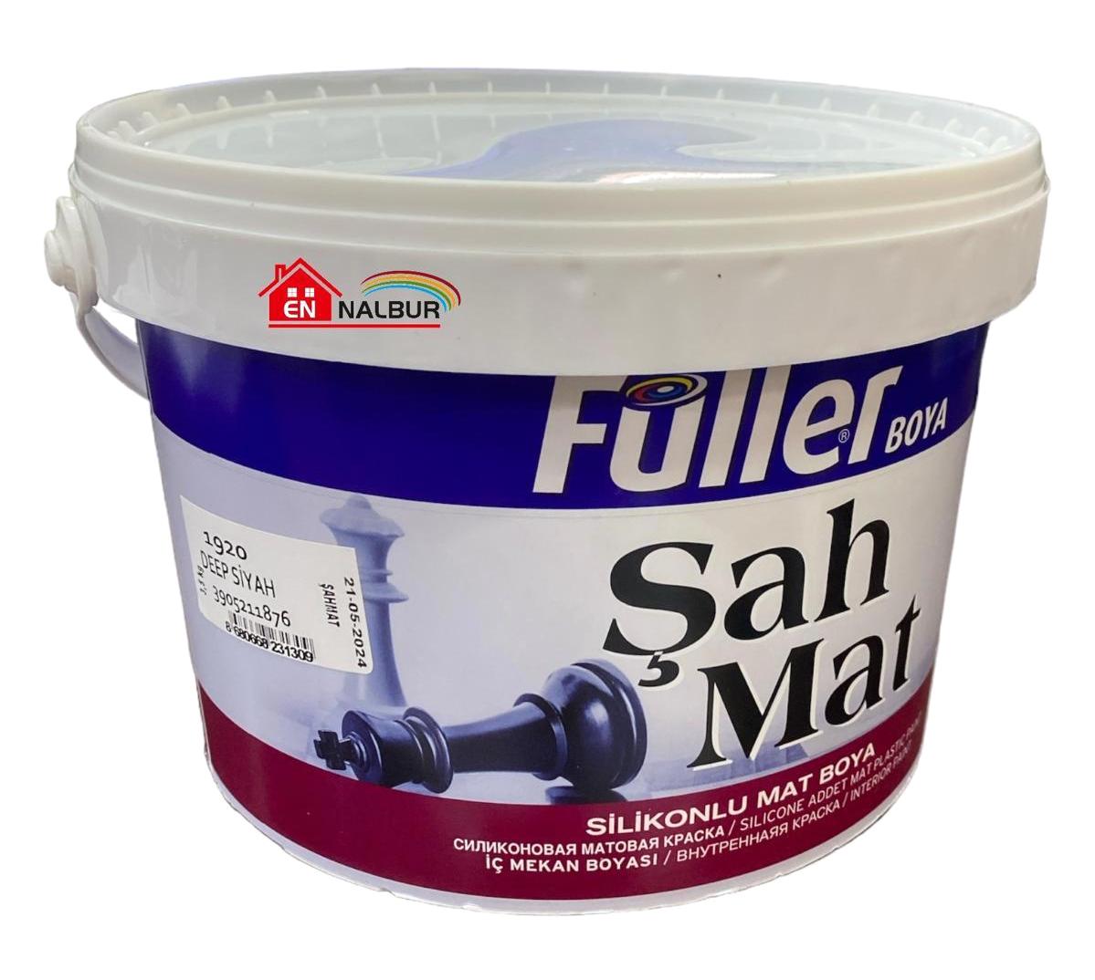 Füller Su Bazlı Silikonlu Mat İç Cephe Boyası 3.5 lt Siyah