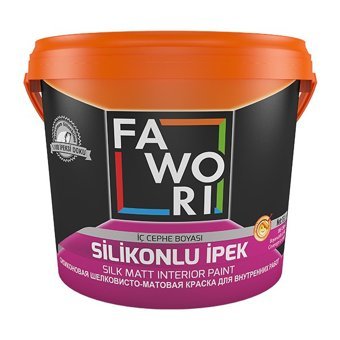 Fawori Su Bazlı Silikonlu İpeksi Mat İç Cephe Boyası 7.5 lt Fildişi