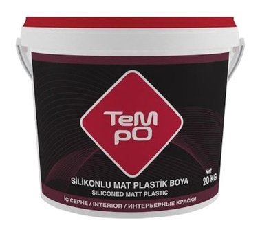 Tempo Su Bazlı Plastik Mat İç Cephe Boyası 15 lt Zencefil