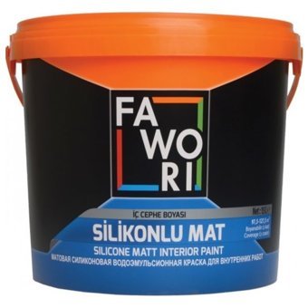 Fawori Su Bazlı Silikonlu Mat İç Cephe Boyası 2.5 lt Şampanya