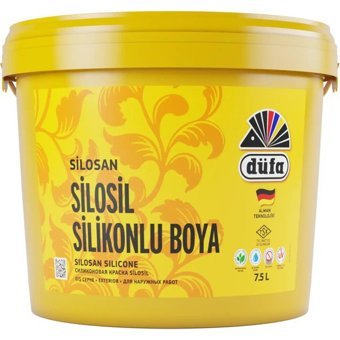 Düfa Silosan Silikonlu Dış Cephe Boyası 7.5 lt Kırmızı