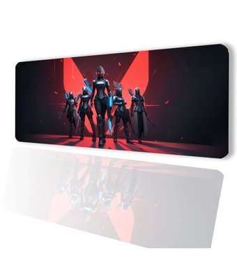 SonicTouch V-Team 70x30 cm XL Gaming Mousepad Kırmızı-Siyah