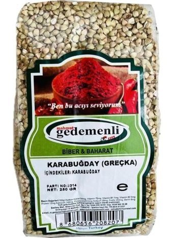 Gedemenli Glutensiz Çiğ Karabuğday 250 gr