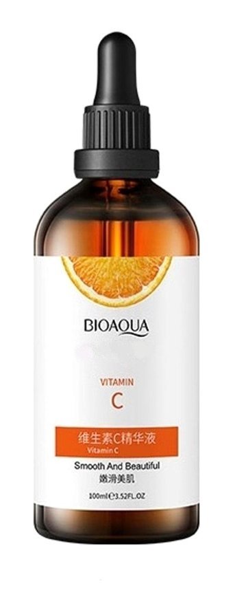 Bıoaqua Aydınlık ve Parlak Cilt C Vitaminli Canlandırıcı Yaşlanma Karşıtı Kırışıklık Karşıtı Jel Yüz Serumu 100 ml