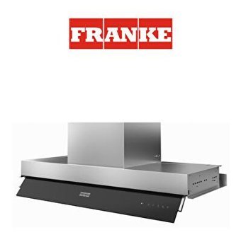 Franke FMY Drip-Free 240 W 200 m³ Emiş Gücü 90 cm Paslanmaz Çelik Bacalı Duvar Tipi Davlumbaz Gri