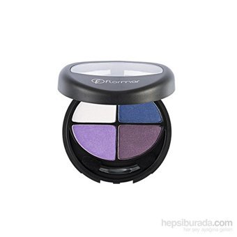 Flormar No:411 Purple Look Toz Işıltılı Far Paleti