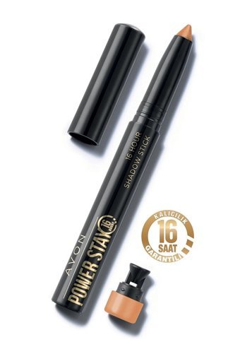 Avon Power Stay Golden Shimmer Toz Metalik Stick Far Kahverengi